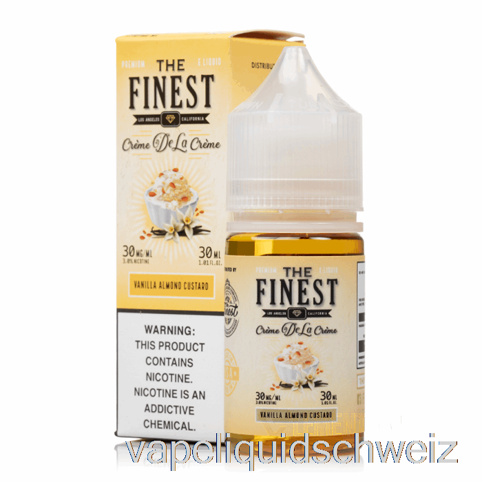 Vanille-Mandel-Pudding – Feinster Cr-Vape Ohne Nikotin